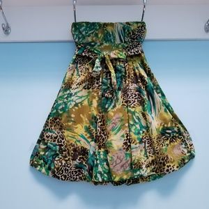 American Rag Strapless bubble dress